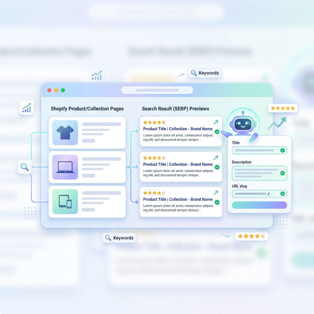 Optimising Shopify meta titles and meta descriptions in search results